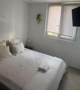 Location in private security residence with free parking, 1 minute from tramway, 9 minutes from the center, accessibletransports