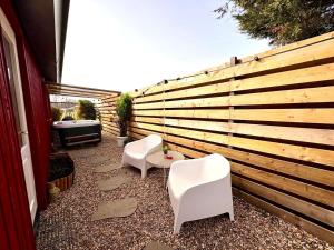 New Charming Scandinavian eco house with garden and jacuzzi