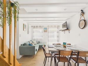 Plage à 500 m, maison pour 4 avec jardin