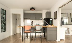 T2-T3 avec parking au calme à Vannes Conleau