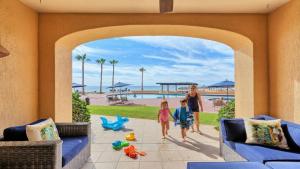 Ground Floor 2BR Beachfront - Steps to Pool - Princesa E104 - BeachBumCondos