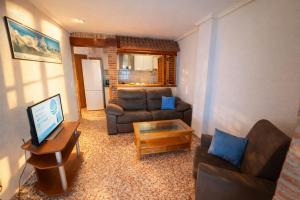 Apartamento en primera línea de playa con vistas al mar
