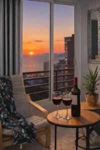 Kalifornia Benidorm Playa Piscina, Terraza Privada y Parking Gratis