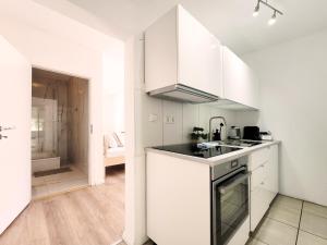 Charmantes Appartement am Hafen mit gratis Bettwäsche-Paket und Terrasse