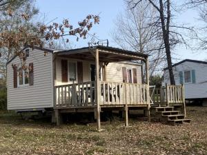 Mobil-home cosy avec terrasse au Camping La Motte - API-1-52-575