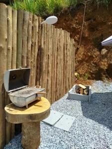 Chalé Studio Haven, microcasa com Mezanino e banheira