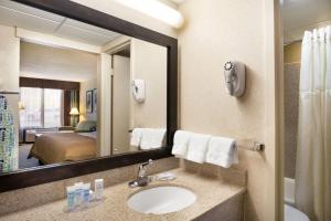 Deluxe King Room - LAKEFRONT room in Wyndham Garden Lake Guntersville