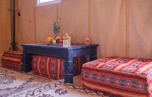 Quiet luxury desert camp