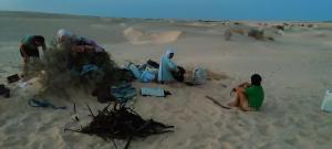 Wild Desert Camp in Sabria with Camel Trek