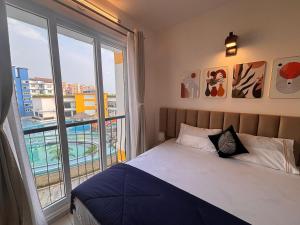 Poolfront Stay 3BHK Adora De Goa Amoret Homes