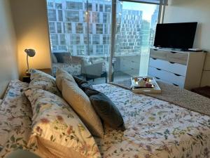 Departamento en Las Condes cómodo y conectado Free Parking Metro Manquehue