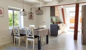 Altstadt-Apartment mit Terrasse und Homeoffice-Arbeitsplatz