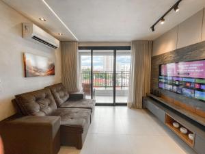 Flat Central com Quarto Privativo para 5 Pessoas