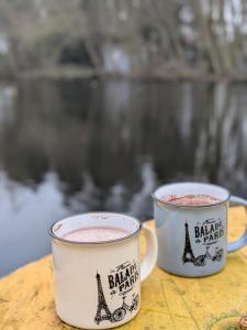 Cottage au bord de leau