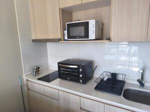 Departamento Con piscina en la terraza y cerca de Viña