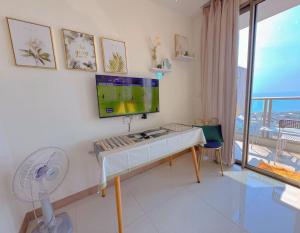 Stylish Seaview Apartment free WiFi Jomtien Riviera