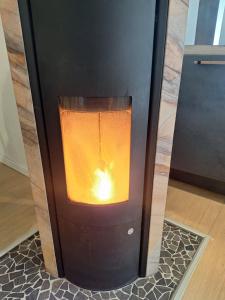 Chalet mit Sauna, Kamin & Fernblick im Steigerwald