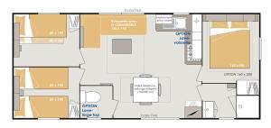 Mobilhome 3 chambres chez Yvan