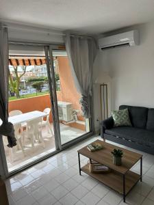 Appartement 2 chambres acces mer et piscine THETYS MARSEILLAN PLAGE