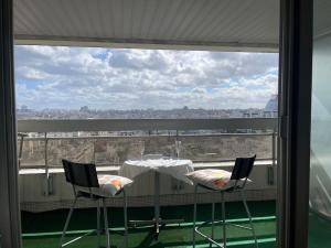 Studio lumineux avec vue panoramique