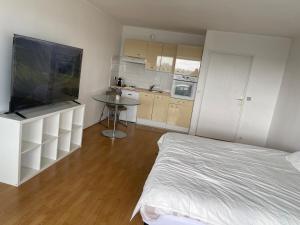 Studio lumineux avec vue panoramique