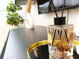 Luxury Studio with Balcony & Parking in Casablanca