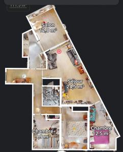 Corniche Sète face Mer