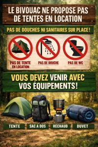 Bivouac Haut comme 3 pommes