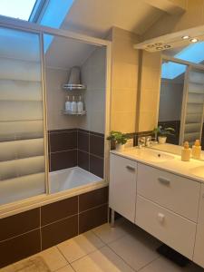 Modern Loft room in Annemasse 15 mins to Geneva with private free parking