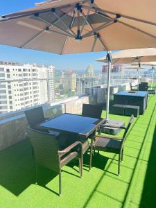 Luxury Skyline Studio in Kilimani, Rooftop Gym and Lounge