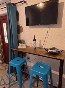 Cosy studio with hot tub in Nikithianos, 23 m² in Crete