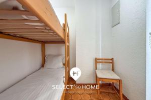 SELECTsoHOME - Appartement pour 4 avec parking privé et vue mer panoramique à La Favière - BRISE MARINE