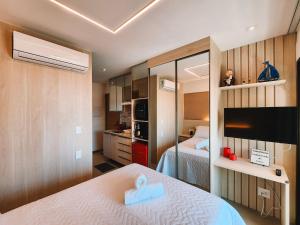 Estúdio com varanda na melhor vista da Barra-206