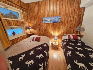 Appart 6 personnes esprit chalet vue sur montagne
