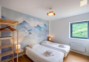 19 Guests Mountain View, Spa, La Ressource Malix XXL