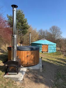 Jurta pod Blaníkem s wellnes