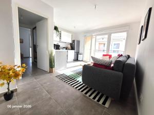 Spacious appartment in a residence with pool