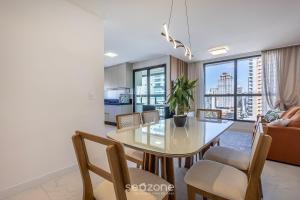 Apto c varanda gourmet a 700m da Praia BON1101