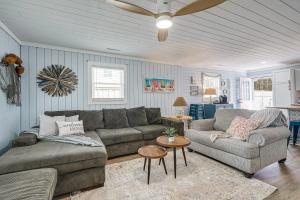 Less Than 1 Mi to Beach Oak Island Retreat with Swim Spa!