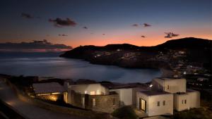Beach walk Kalo Livadi villa with pool and hot tub by Calypso Sunset Villas