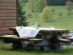 Maisons de vacances Cute and atmospheric chalet with magnificent view in the middle of the Vosges : photos des chambres