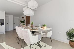Estepona Retreat 3BR with Ocean Views - Fitness, Pool and Wellness Access