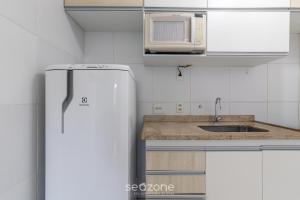 Apto em Cond. c Piscina a 400m da Praia TAU0204