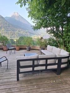 Maison entre lac et montagnes