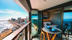 Estúdio com varanda na melhor vista da Barra-1003