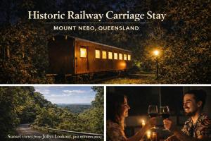 Mt Nebo Railway Carriage and Chalet