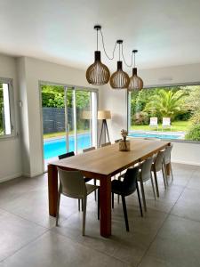 House With Private Pool And Spa In Carnac