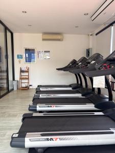 Bann-Kun Impact Muang Thong 2BR Condo Wi-Fi MRT Pink Near Airport DM