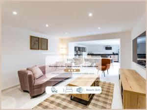 Appart HOTEL 3 Chambres - parking - clim