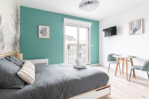 Studio neuf et moderne au cœur de lÎle de Nantes